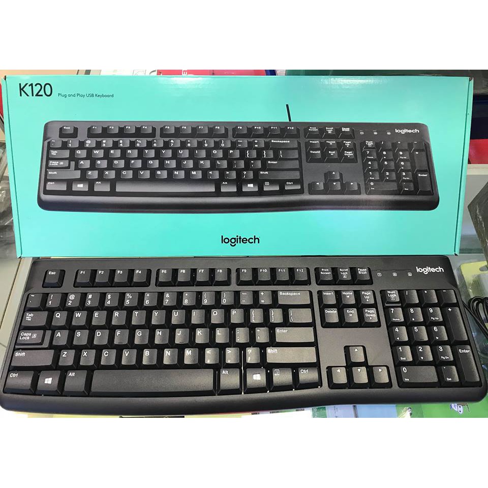 Bàn phím máy tính Logitech K120